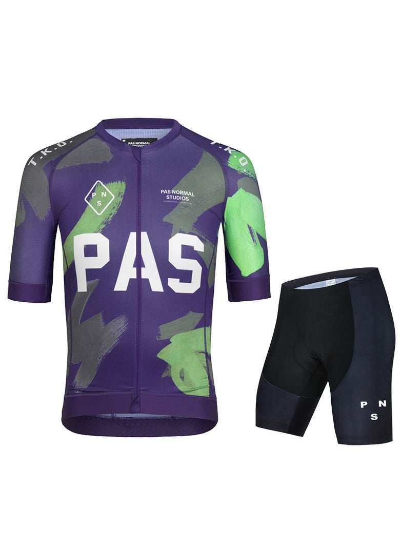KUYING GR New Summer Outdoor Sunscreen Moisture Absorption Quick Drying Bicycle Women's Cycling Clothing Set  - Image 1