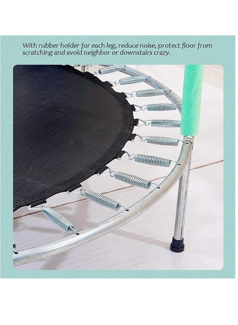 ترامبولين للأطفال مع شبكة الحماية و فتحة الدخول - ازرق - 140 - Image 2