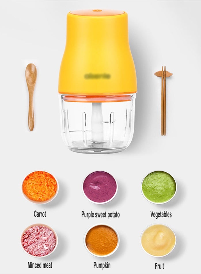 MissTiara Baby Food Blender - Fresh Meal Prep-Baby Food Processor Glass Set, Mini Infant Food Maker Blender Machine High Borosilicate Glass, Food-grade Stainless Steel Blades Leakpro of Design - Image 4