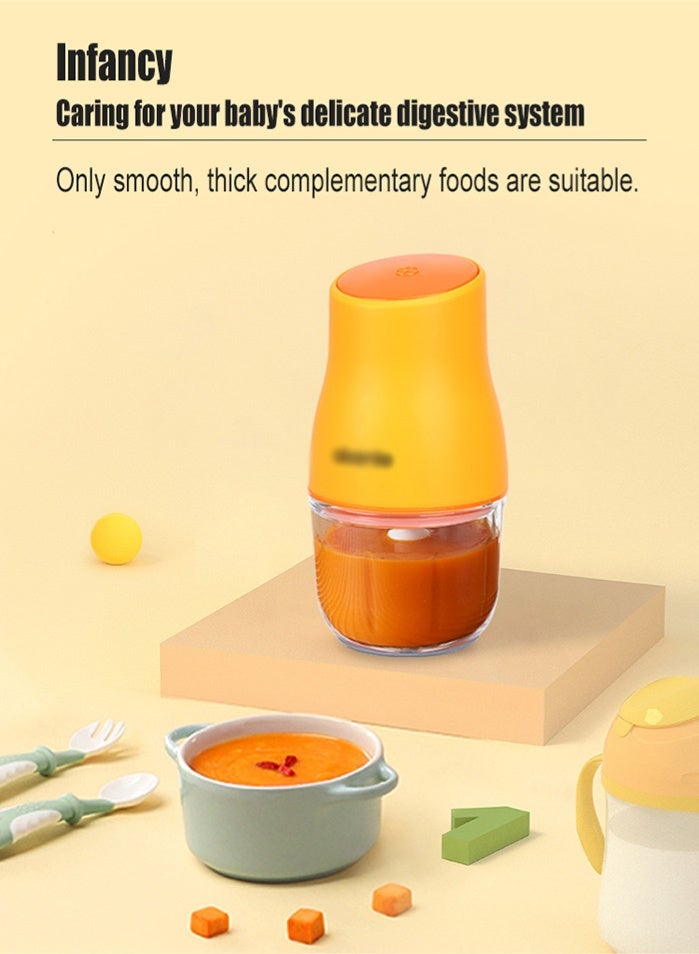 MissTiara Baby Food Blender - Fresh Meal Prep-Baby Food Processor Glass Set, Mini Infant Food Maker Blender Machine High Borosilicate Glass, Food-grade Stainless Steel Blades Leakpro of Design - Image 5