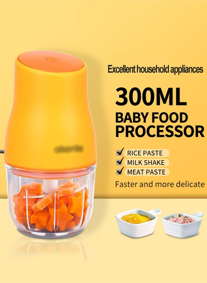 MissTiara Baby Food Blender - Fresh Meal Prep-Baby Food Processor Glass Set, Mini Infant Food Maker Blender Machine High Borosilicate Glass, Food-grade Stainless Steel Blades Leakpro of Design - Image 2