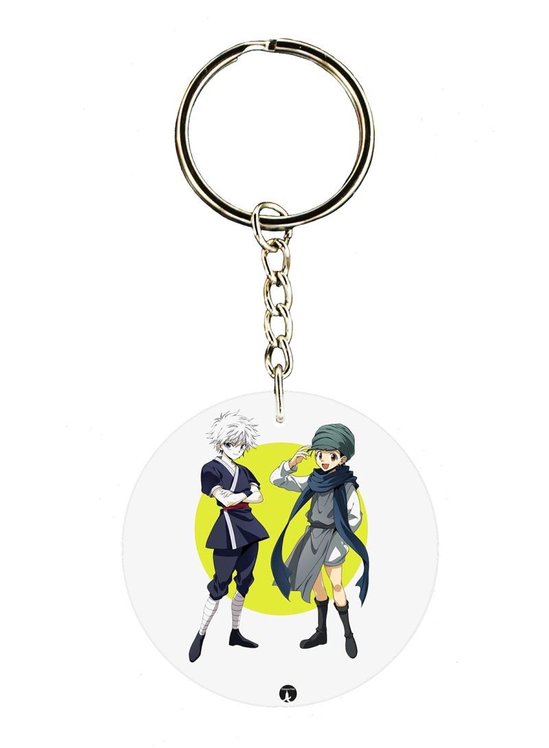 Double Sided Anime Hunter X Hunter Printed Keychain