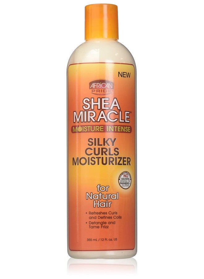 African Pride Shea Miracle Silky Curls Hair Moisturizer Contains Shea & African Mango Butter 12 Oz  - Image 1