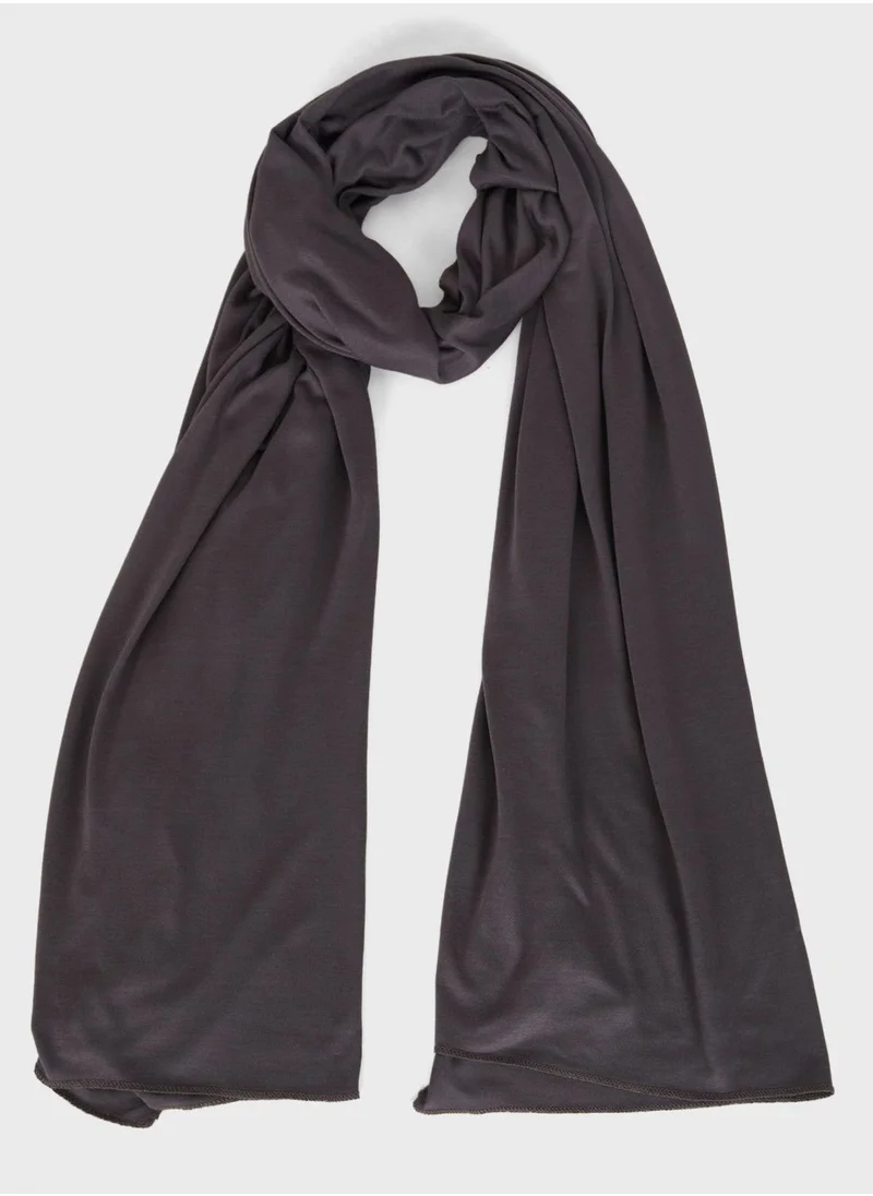 ديفاكتو Women Combed Cotton Hijab Shawl