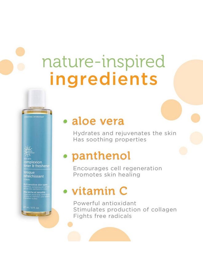 Earth Science Aloe Vera Complexion Toner & Freshener 2 Pack (8 Fl. Oz.)  - Image 3