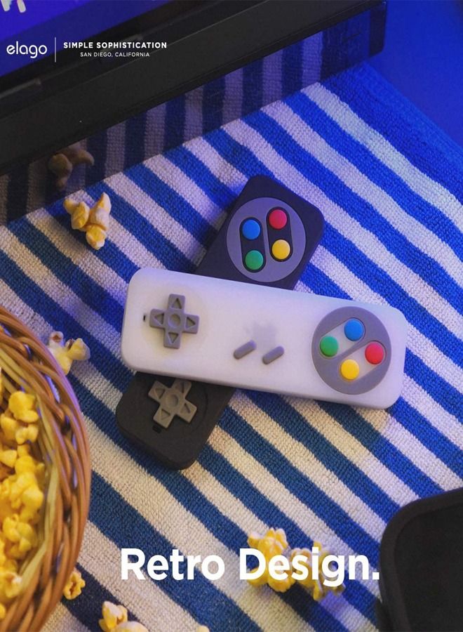 Elago R4 Retro case for Apple TV Siri Remote -Nightglow Blue - Image 3