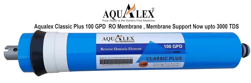 Aqualex Pokar RO Classic Plus 100 GPD RO Membrane Support Upto 3000 TDS Suitable for RO Water Purifier - Image 2