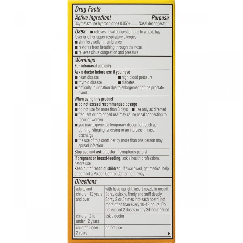 Dristan 12Hour Nasal Spray 050 oz Pack of 8 - Image 4
