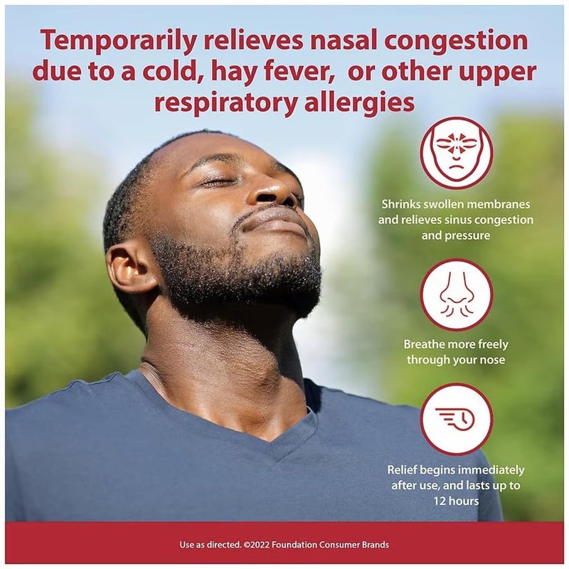 Dristan 12Hour Nasal Spray 050 oz Pack of 8 - Image 3