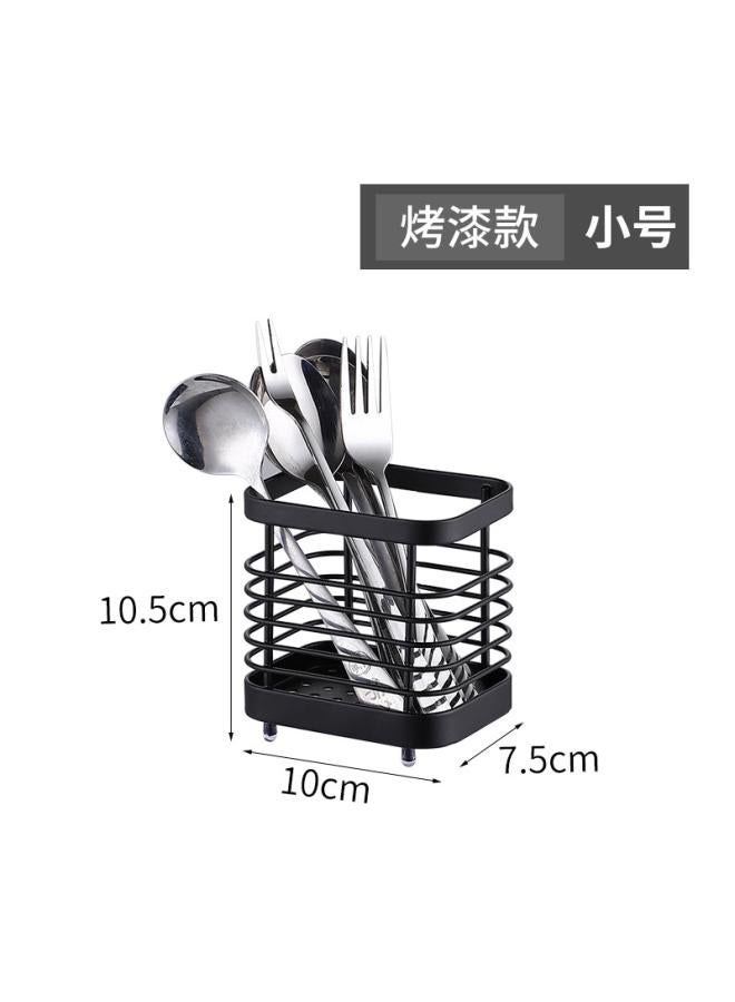 Wall-mounted Stainless Steel Chopsticks Holder Chopsticks Cage Thickened Chopsticks Holder Chopsticks Storage Box Kitchen Supplies Tableware Draining Rack
