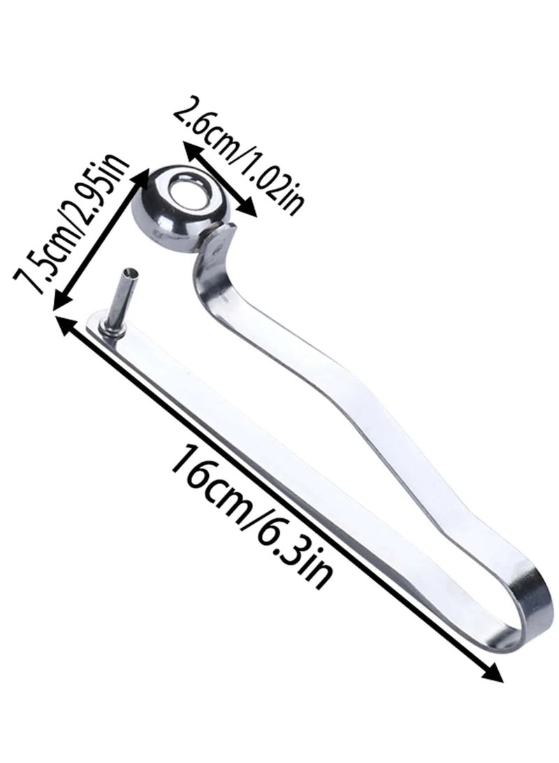 اداة ازالة نوى التمر مصنوعه من الفولاذ المقاوم للصدأ مصمم بمقبض مريح مثالي لتحضير التمر المحشي والحلويات ووجبات رمضان. - Image 5