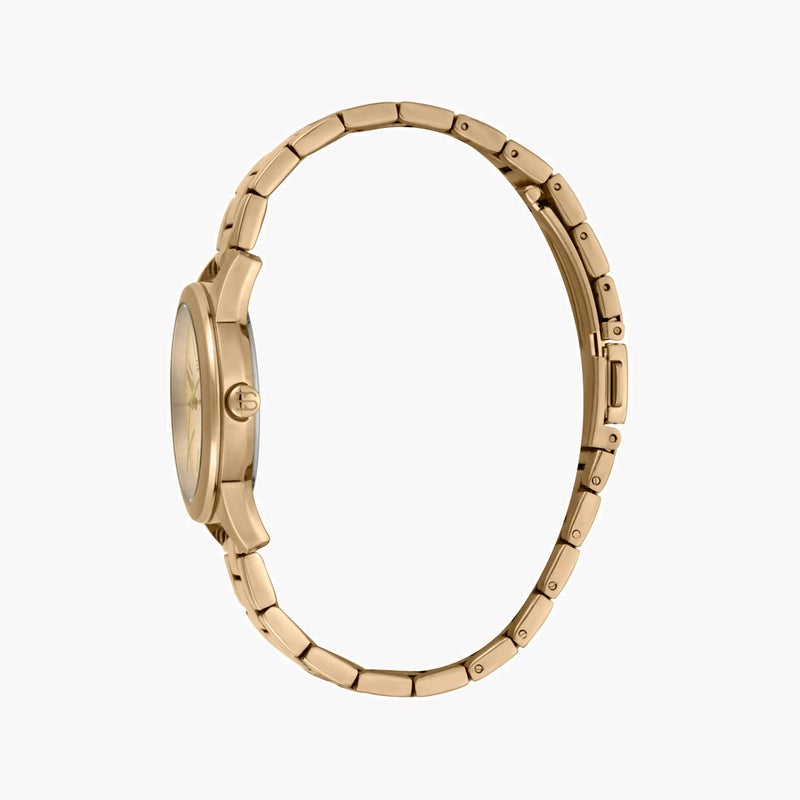 ESPRIT Women's Gold Stainless Steel Watch, Champagne Dial|ES1L239M0075 - Image 2