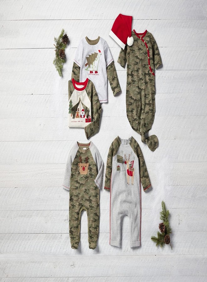 Mud Pie Dino Camo Christmas Tee - Image 2