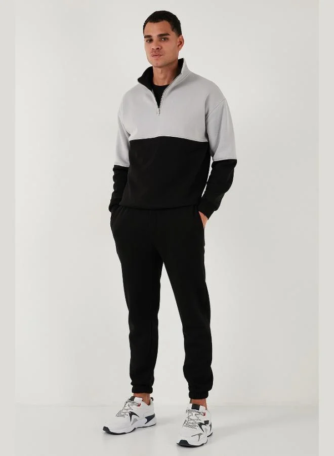 Buratti  Buratti Cotton Regular Fit Sweatpants with Elastic Waistband and Pockets for Men 59080153W4 for Men | Best Price UAE