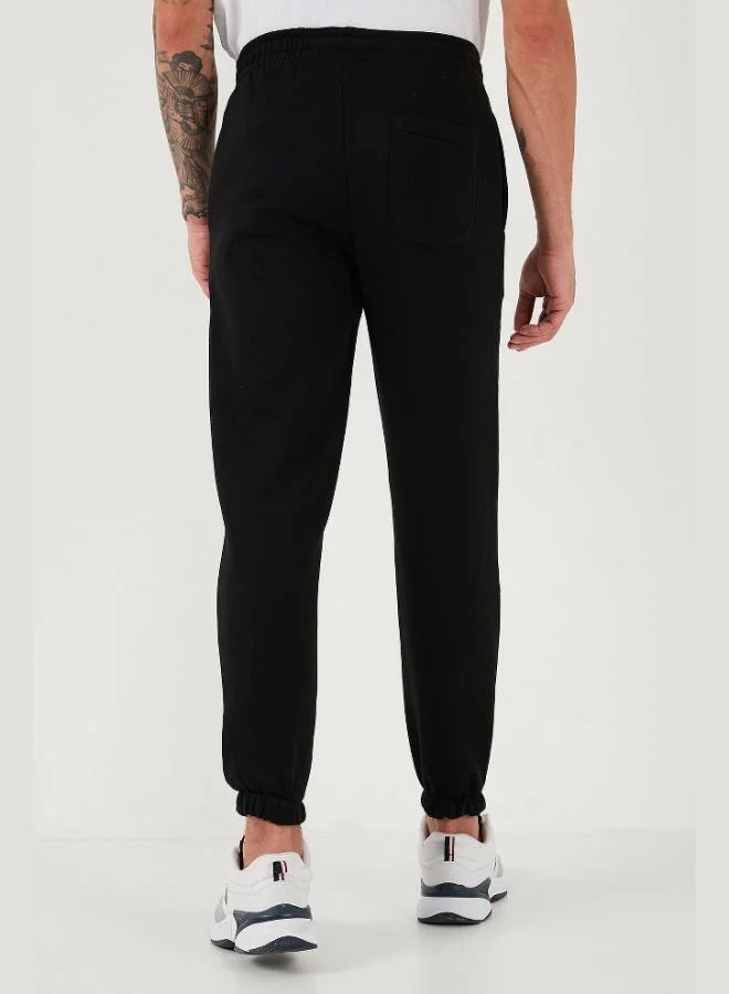 Buratti  Buratti Cotton Regular Fit Sweatpants with Elastic Waistband and Pockets for Men 59080153W4 for Men | Best Price UAE