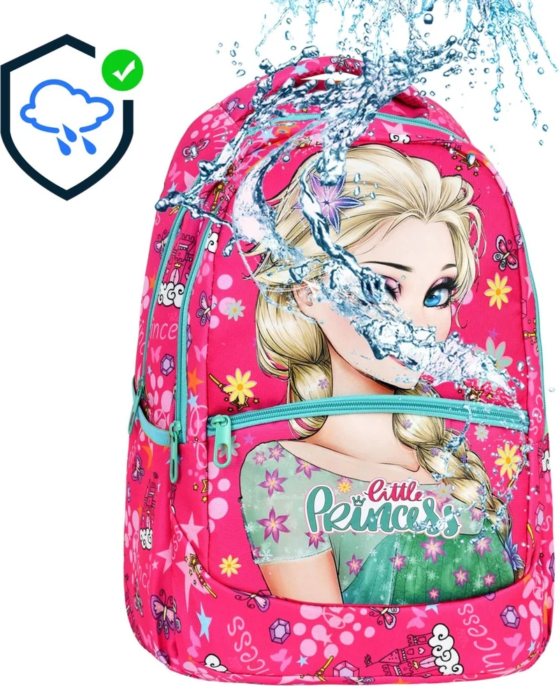 Çantaland Primary School Frozen Patterned Girls Primary School Bag + Lunch Box