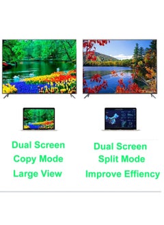 BGM VGA to HDMI Adapter – VGA Male to HDMI Female Converter with 3.5mm Audio Jack, Full HD 1080P for Connecting Monitor, PC, Laptop, Desktop, HDTV, Projector, DVD – Office & Meeting Use  - Image 4