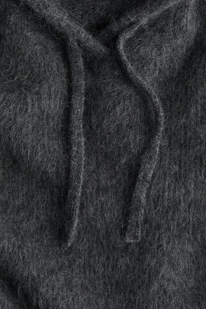 H&M Mohair-blend hoodie