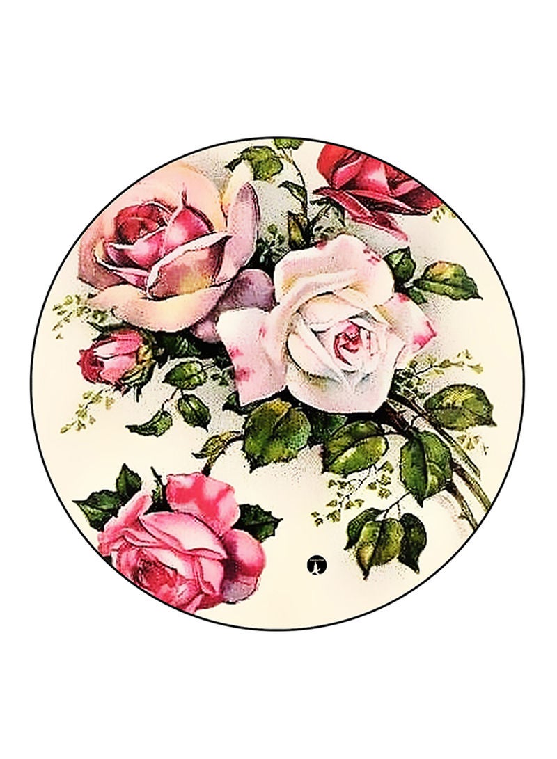 RKN Flowers Printed Mouse Pad  Multicolour