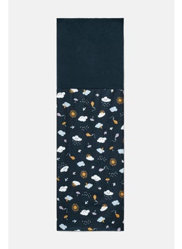 Tchibo Toddlers Boy Solid Multi-Functional Scarves, Navy  - Image 2
