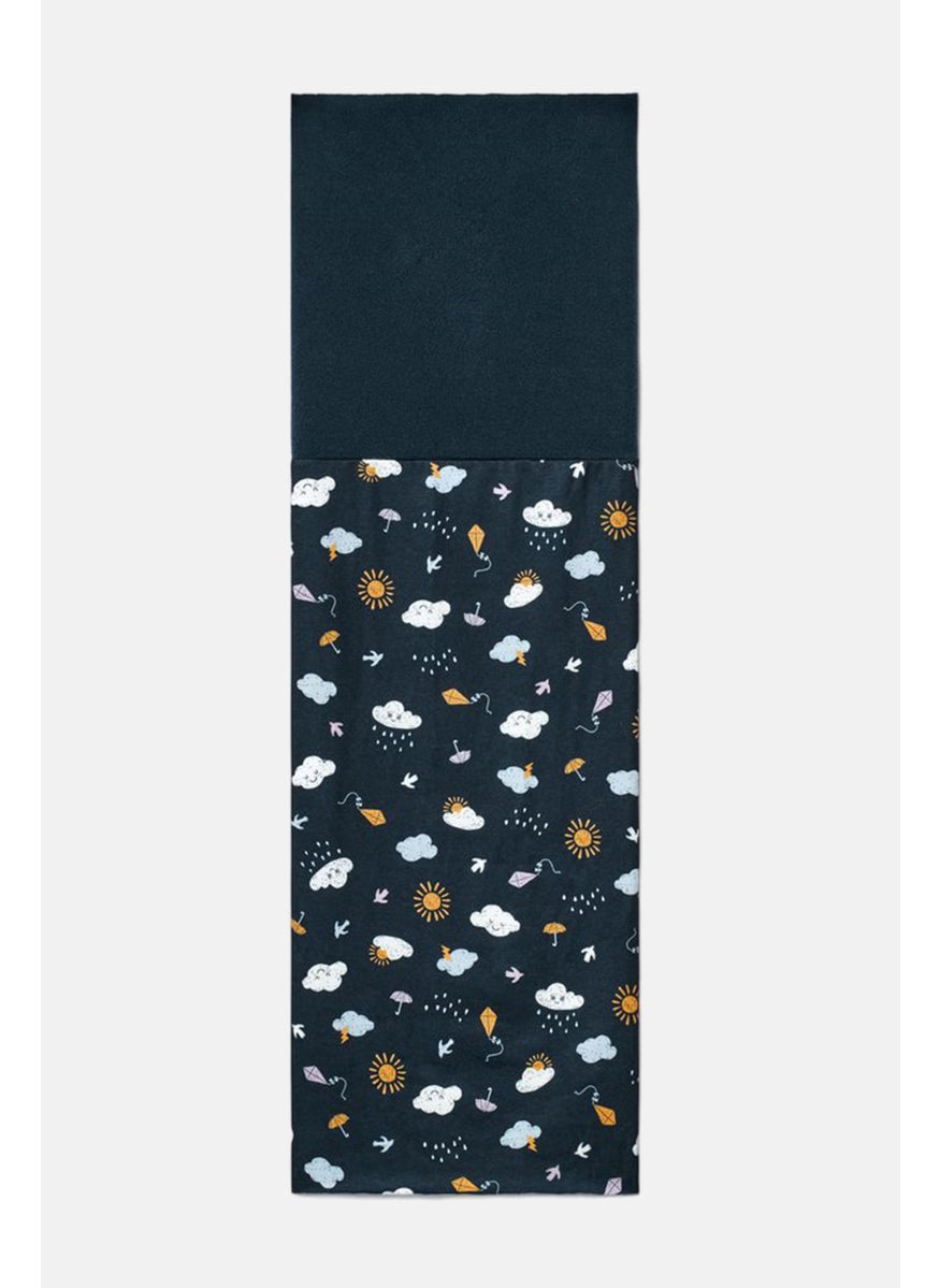 Tchibo Toddlers Boy Solid Multi-Functional Scarves, Navy  - Image 2