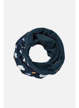 Tchibo Toddlers Boy Solid Multi-Functional Scarves, Navy  - Image 3