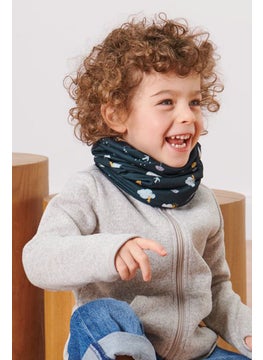 Tchibo Toddlers Boy Solid Multi-Functional Scarves, Navy  - Image 5