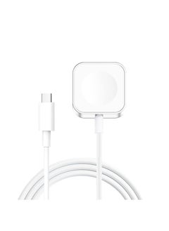 1 x 5 pcs 5W Magnetic Fast Charger Portable for Apple Watch silver with line (including packaging)