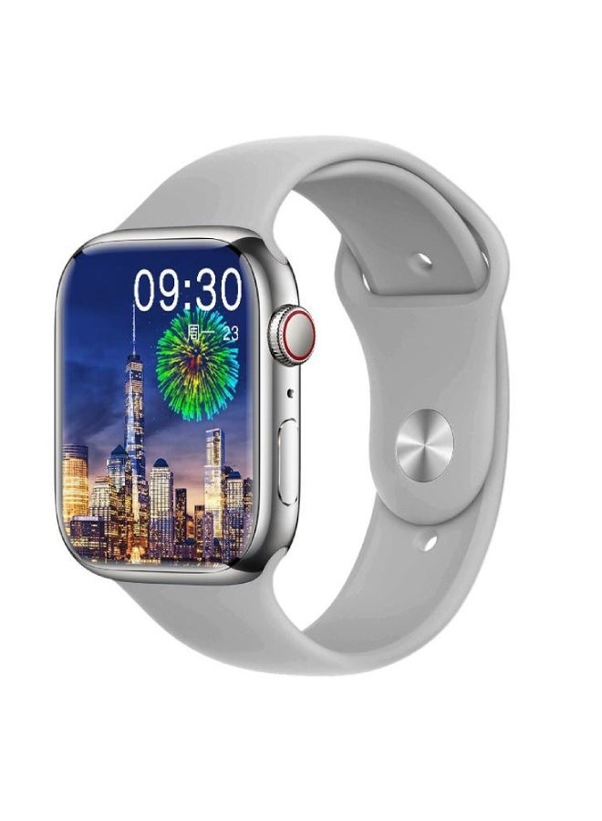 AROAQ GSK 9 Pro Max Smartwatch 2.2″ AMOLED HD Display, ChatGPT, NFC, BP Monitor, SpO2, Heart Rate, Fitness Tracker, Waterproof – Gray - Image 1