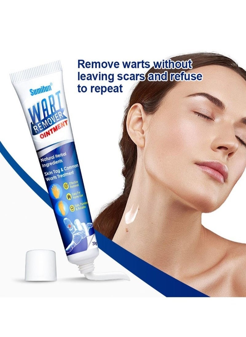 Sumifun Wart Remover Ointment Cream Skin Treatment with Natural Herbal Ingredients for the Treatment of Common Warts Effective and Safe  - Image 1