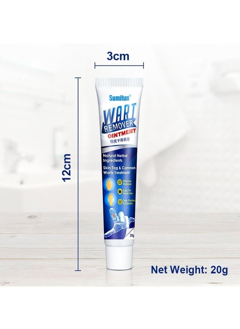 Sumifun Wart Remover Ointment Cream Skin Treatment with Natural Herbal Ingredients for the Treatment of Common Warts Effective and Safe  - Image 2