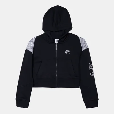 Nike Kids’ Air French Terry Full-Zip Hoodie (Older Kids)