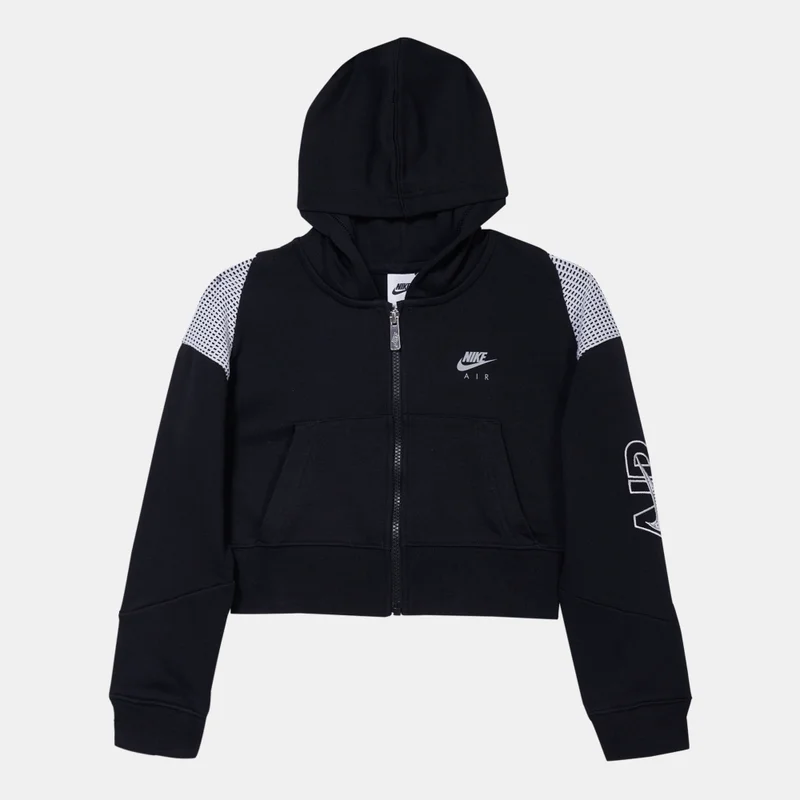 Nike Kids’ Air French Terry Full-Zip Hoodie (Older Kids)