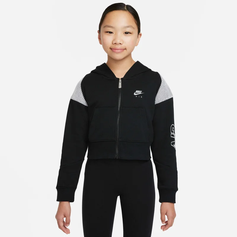 نايكي هودي اير بسحاب كامل للاطفال الكبار