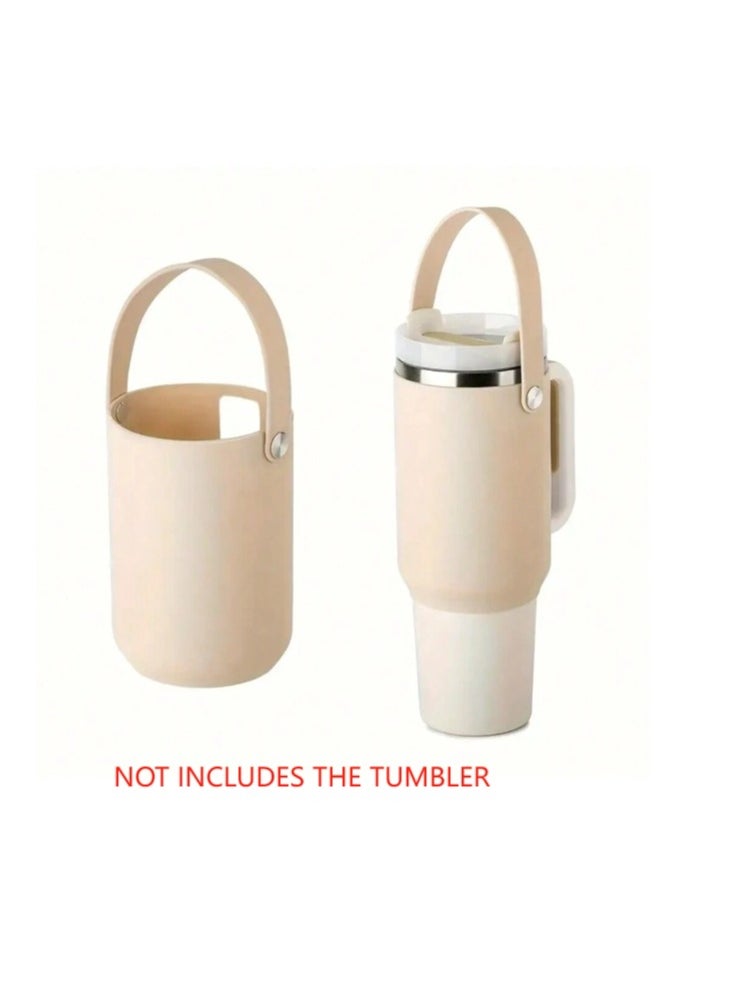 OASIS-TH Water Bottle Carrier Bag for Stanley 40oz Tumbler Protective Silicone Sleeve Bottle Boot  - Image 1