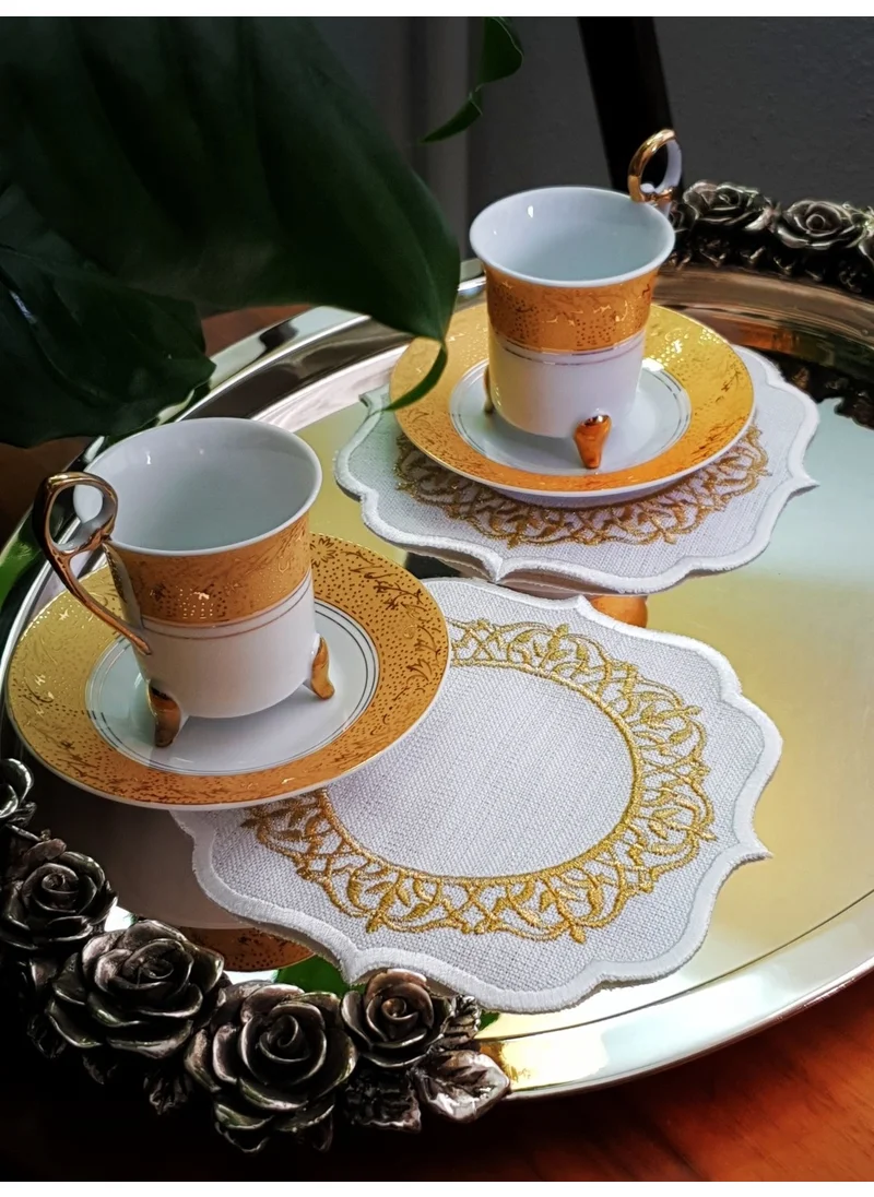 Tanem Home Gardenia Fabric Coaster