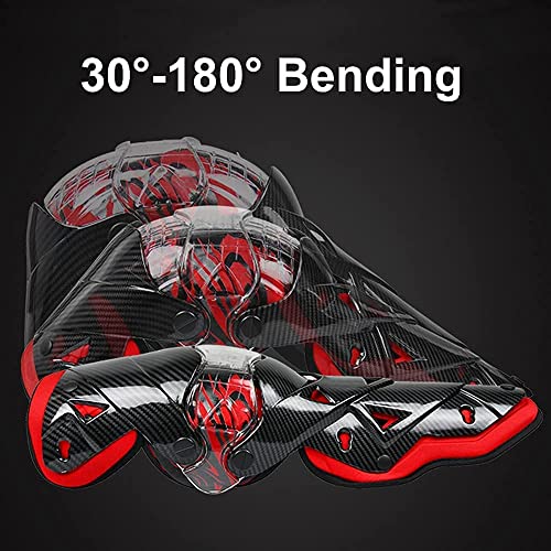 Tempsnow Motorcycle Knee and Shin Guards for Men Motocross Dirt Bike Knee Guards Motorcycle Knee Pads - Image 4