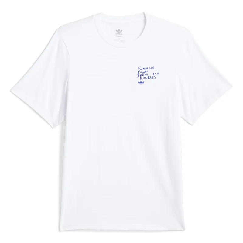 adidas adidas SHMOO G TEE 2 White Originals Unisex T-SHIRTS