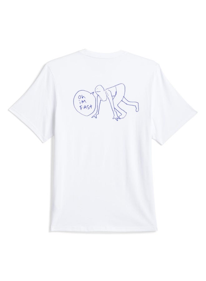 Adidas adidas SHMOO G TEE 2 White Originals Unisex T-SHIRTS  - Image 5