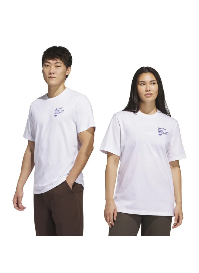 Adidas adidas SHMOO G TEE 2 White Originals Unisex T-SHIRTS