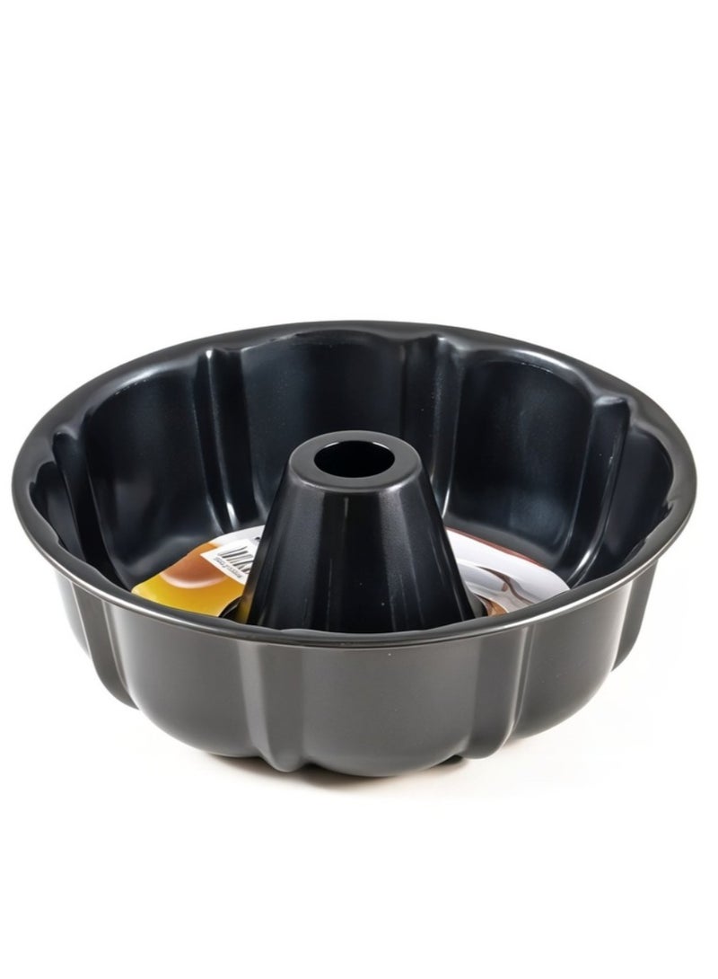 Non Stick Metal Round Cake Mold, 24 cm - assorted color - Image 4