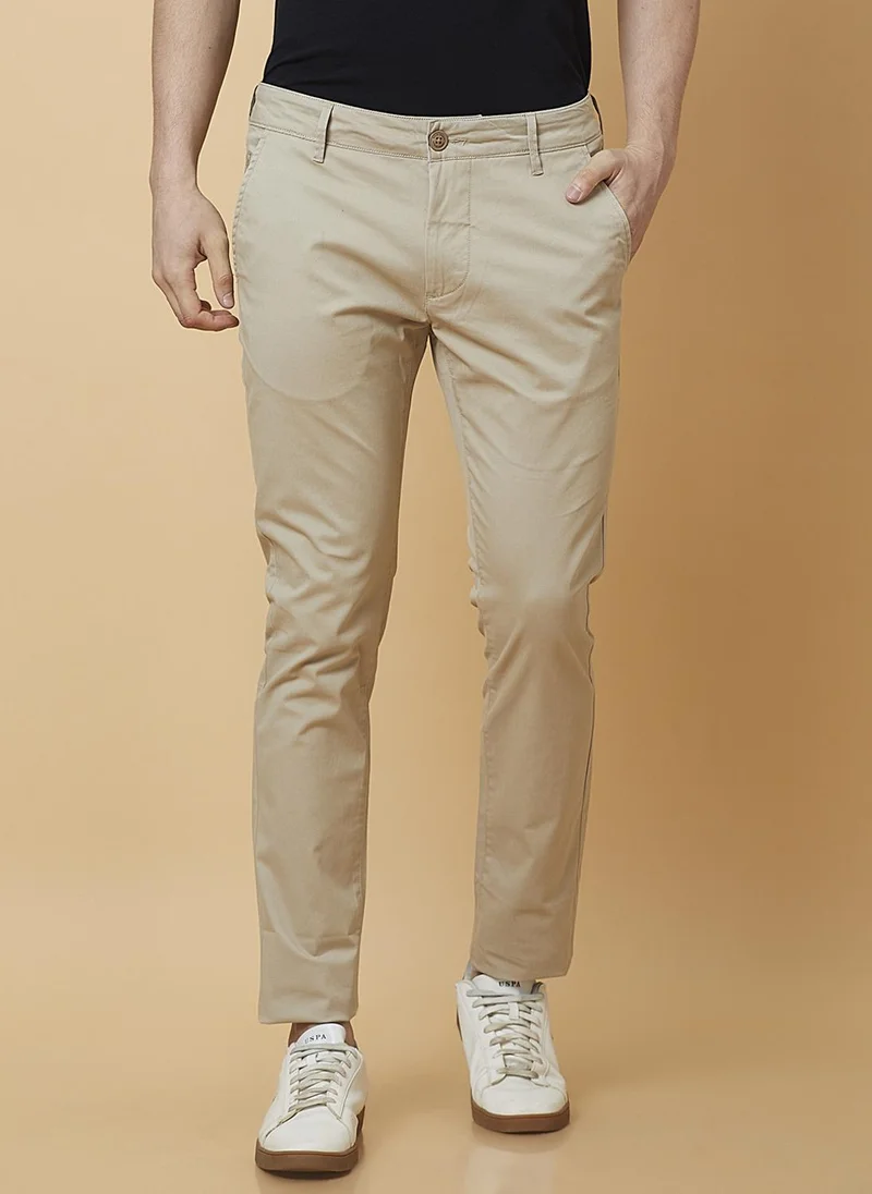 بيينغ هيومان Men Slim Fit Chinos Trousers