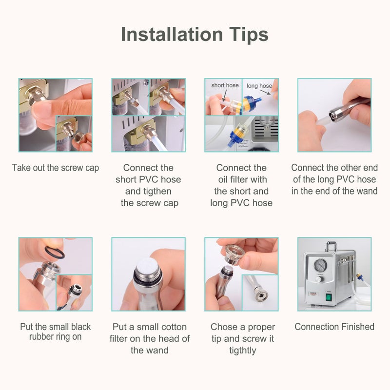 Kendal Professional Diamond Microdermabrasion Machine, Quality Dermabrasion Facial Spray Skin Care Beauty Device with Power Suction PWSF02 - Image 5