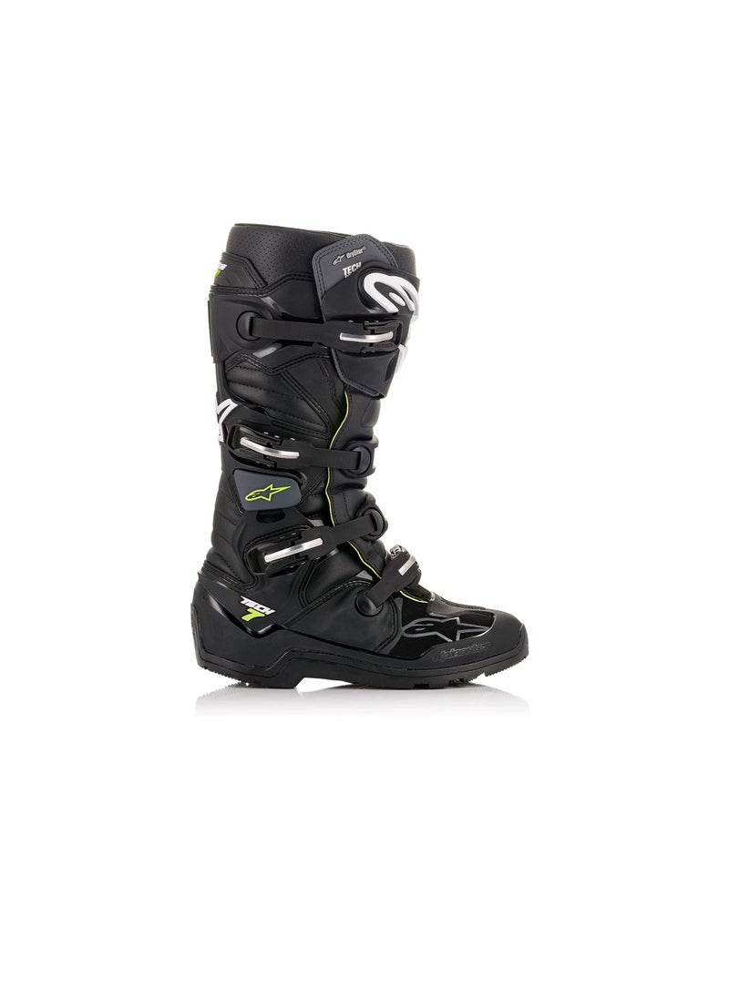 Alpinestars - ألباين ستارز تك 7 إندورو دراي ستار - أسود رمادي 2012620-106-15 - Image 1