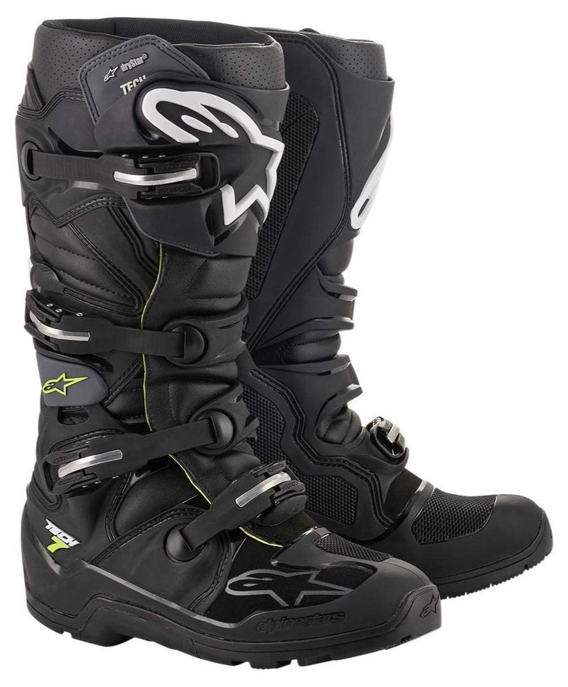 Alpinestars Tech 7 Enduro Drystar -Black Grey 2012620-106-15 - Image 1