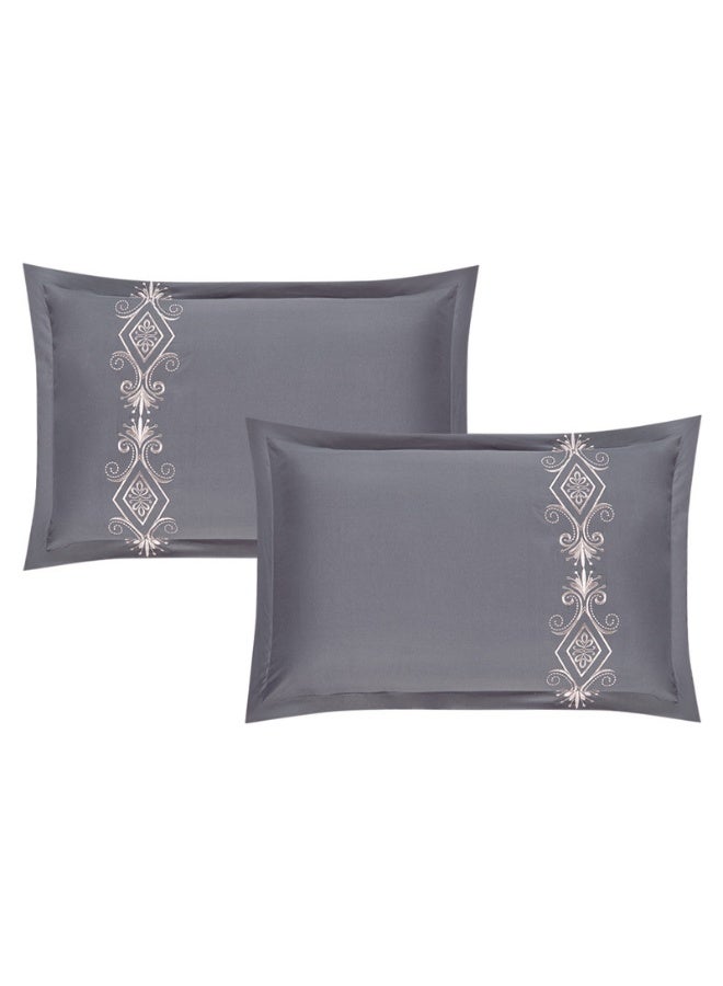 Hours Horse 8-piece king-size comforter set, embroidered with a modern and distinctive pattern  - Image 5