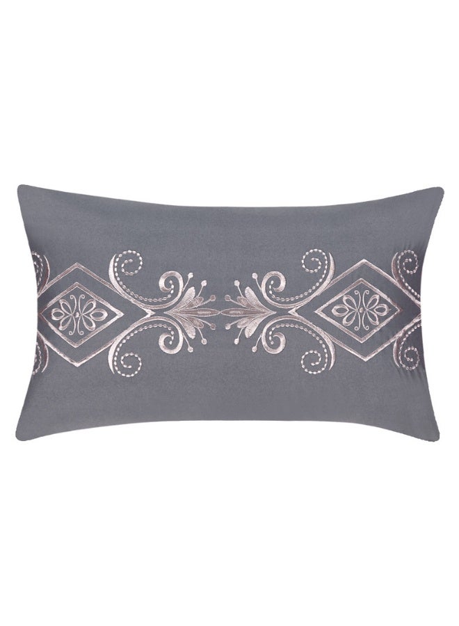Hours Horse 8-piece king-size comforter set, embroidered with a modern and distinctive pattern  - Image 4