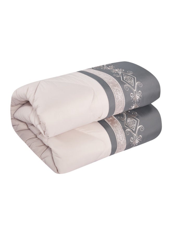 Hours Horse 8-piece king-size comforter set, embroidered with a modern and distinctive pattern  - Image 2
