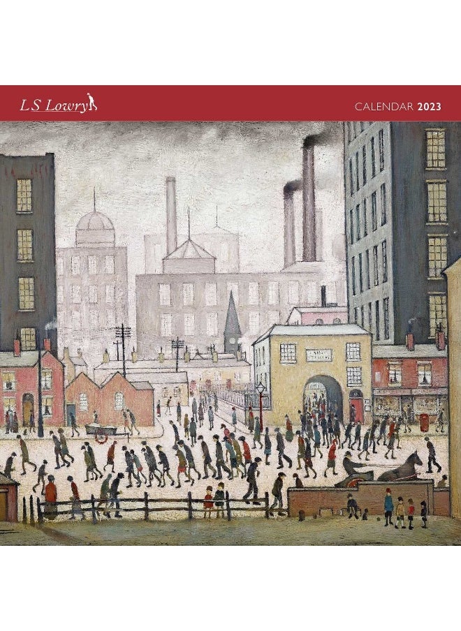 L.S. Lowry Wall Calendar 2023 (Art Calendar)  - Image 1