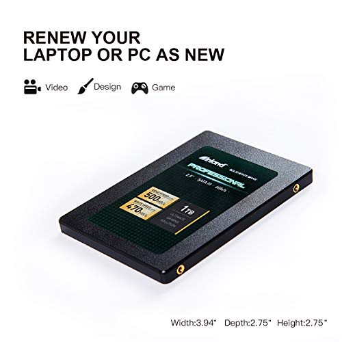 INLAND Professional 1TB SSD 3D NAND SATA III 6Gb/s 2.5" 7mm Internal Solid State Drive (1T) - Image 4